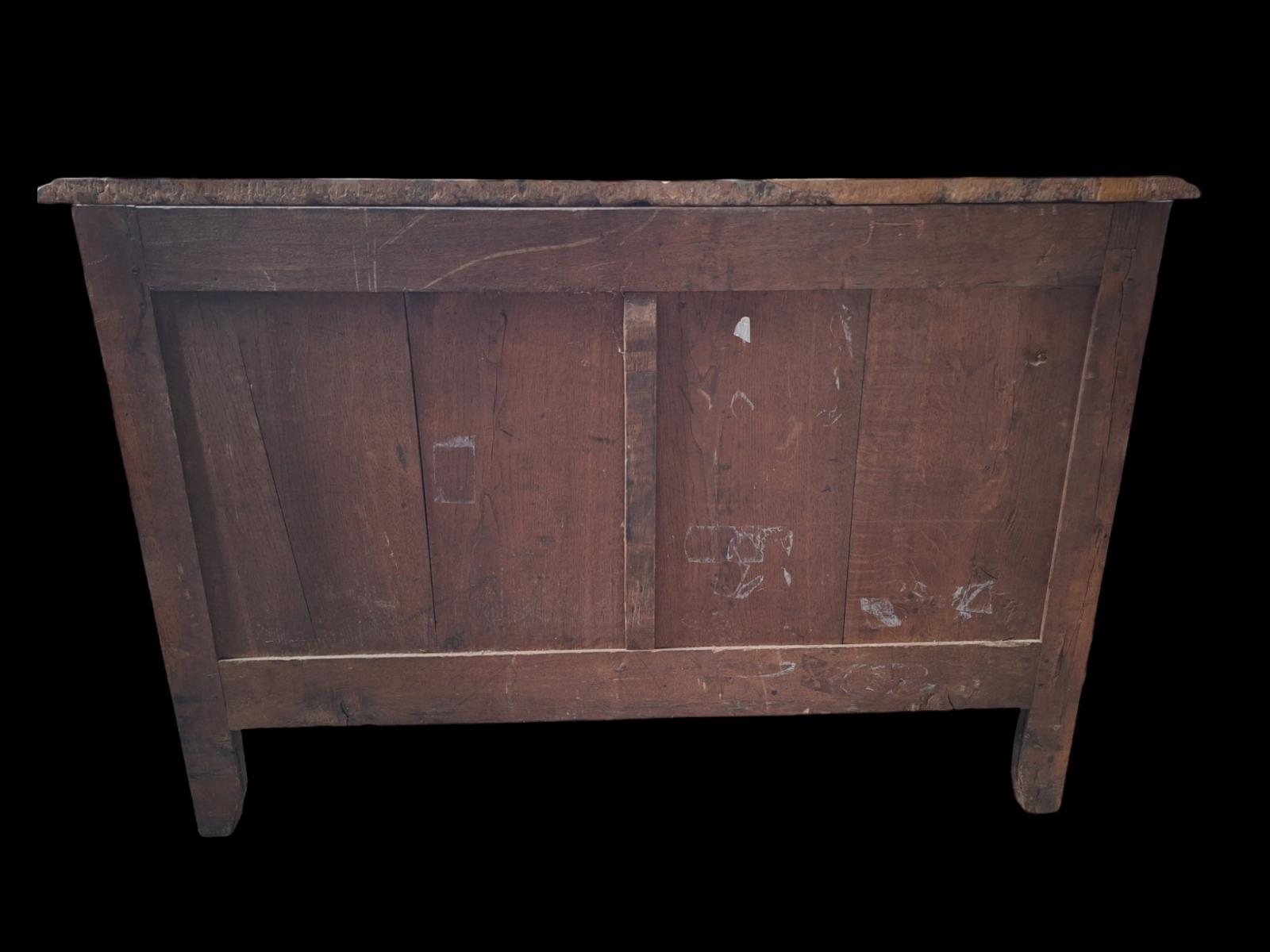  An 18th Century Chest Of Drawers In Marquetry Stamped Joseph Schmitz.