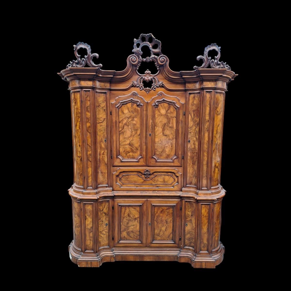 Baroque style cabinet.