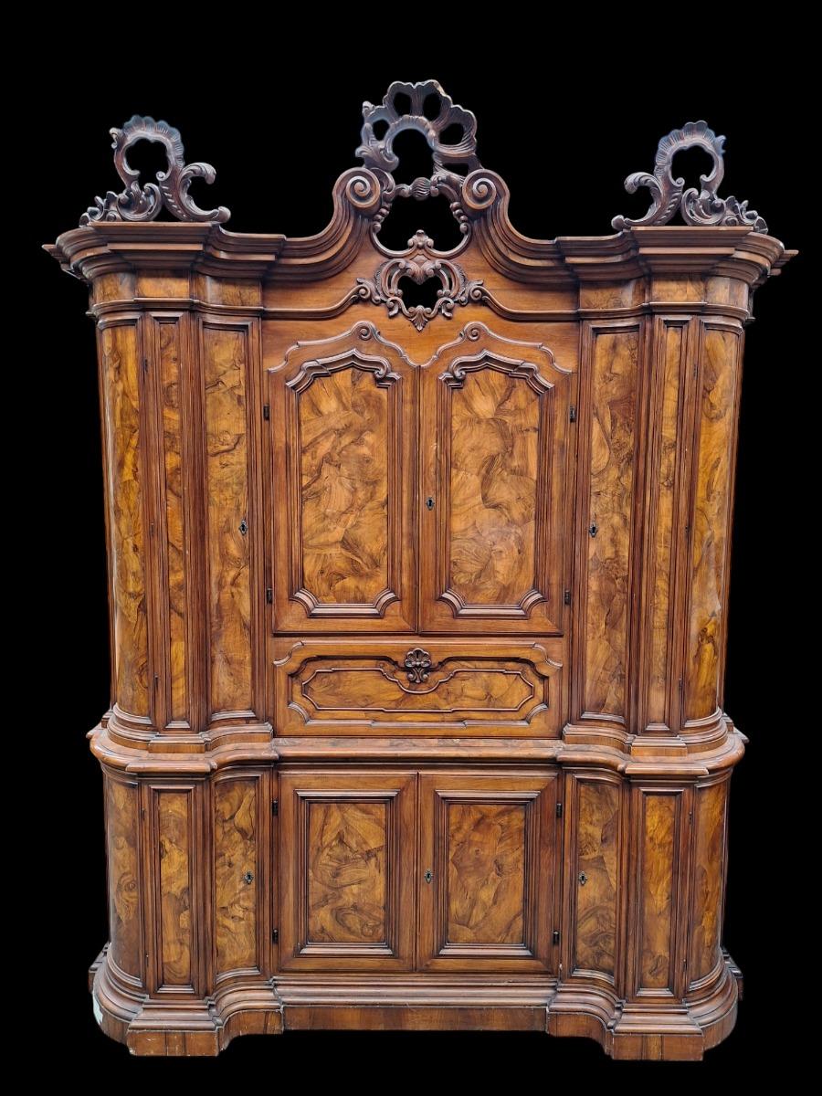 Baroque style cabinet.