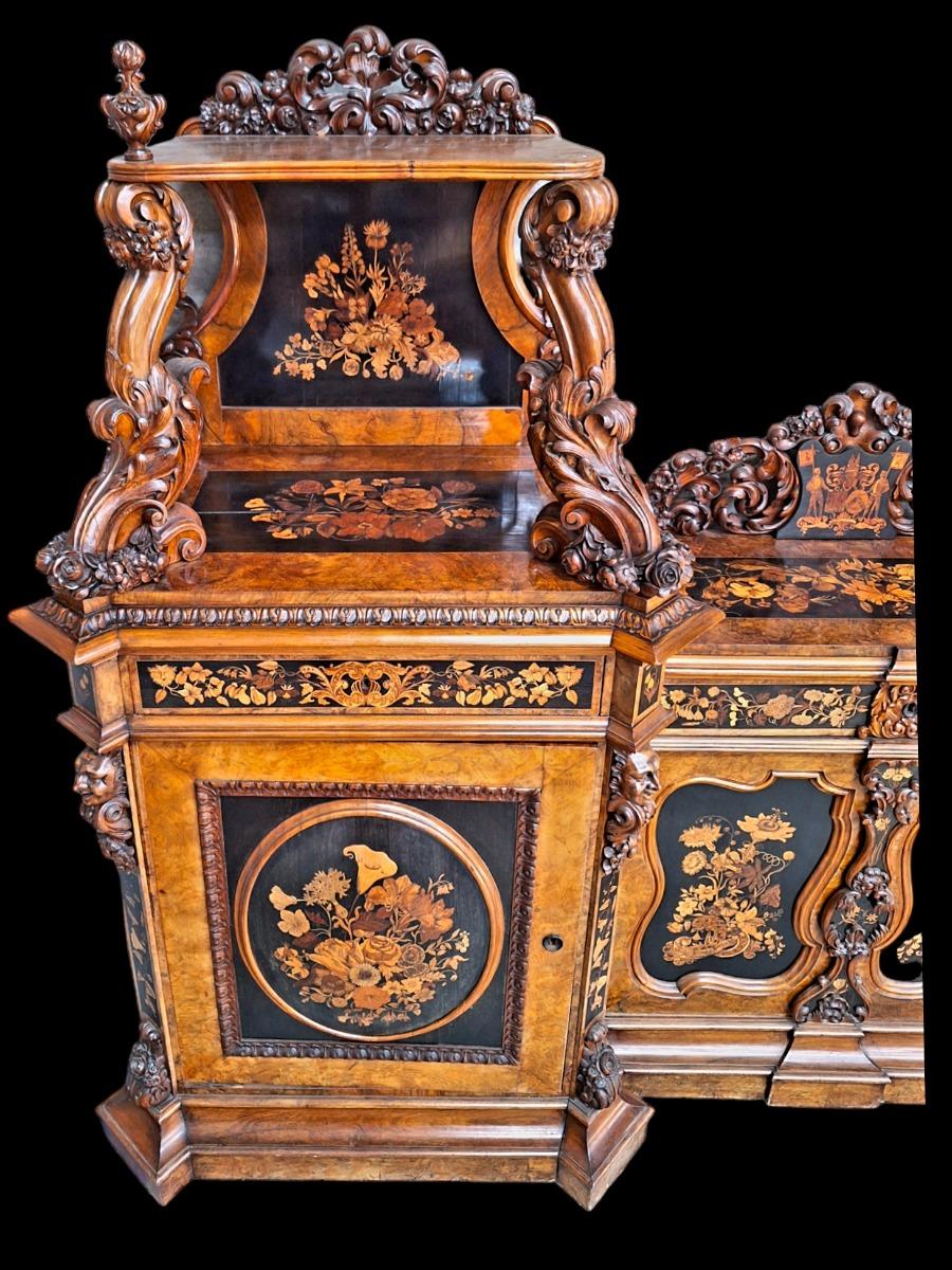 Baroque style dresser Napoleon III period