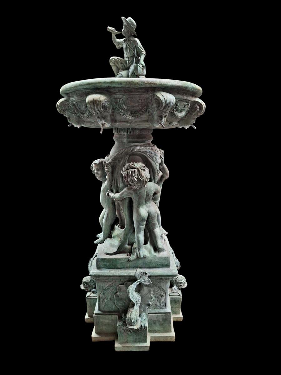 Bronze fountain 