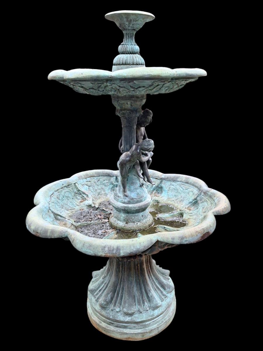 Bronze fountain 