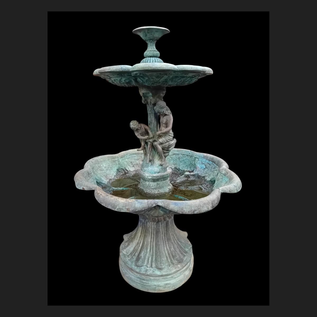 Bronze fountain 