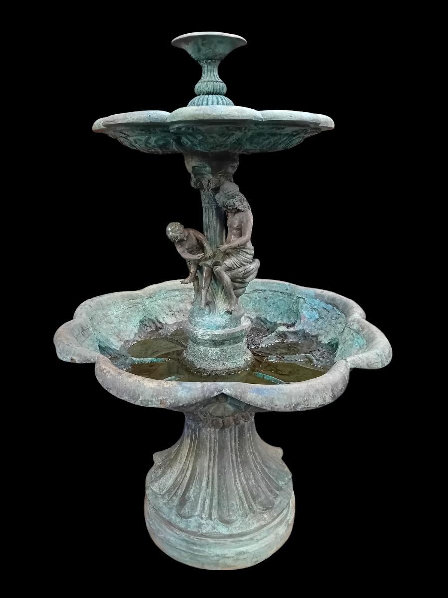 Bronze fountain 