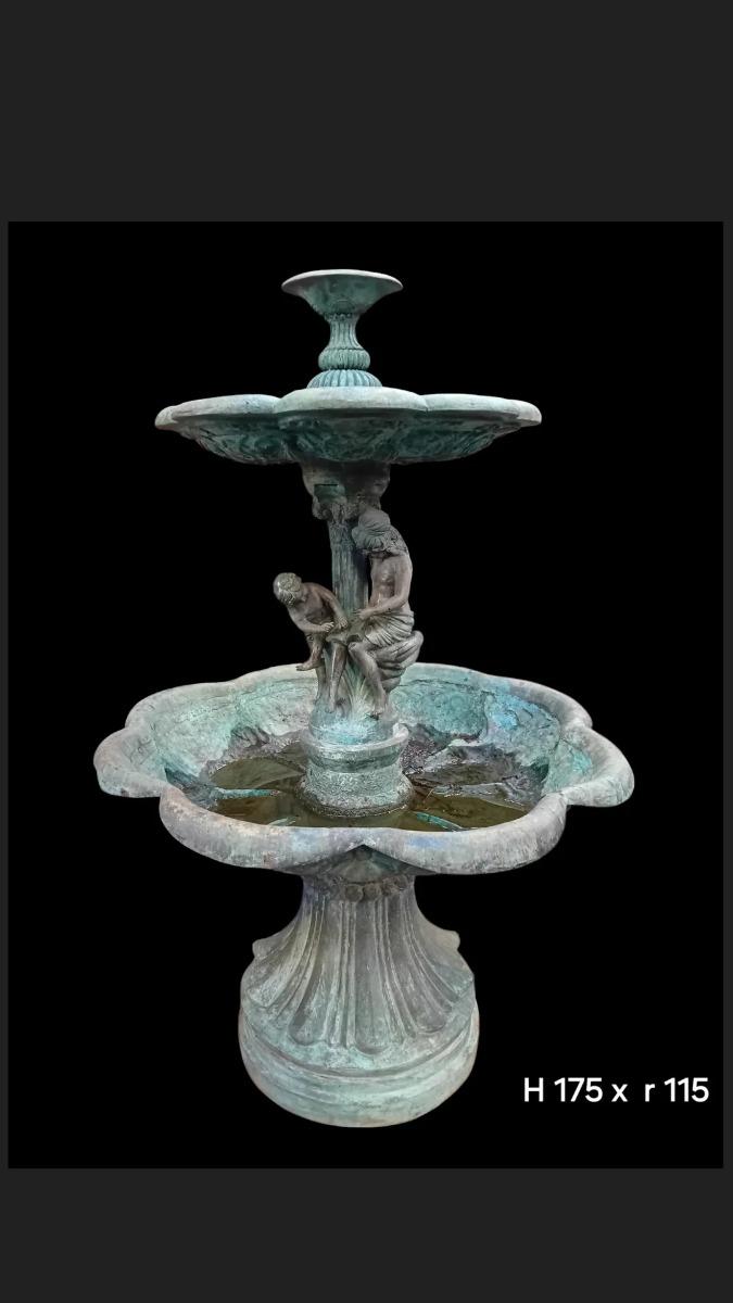 Bronze fountain 