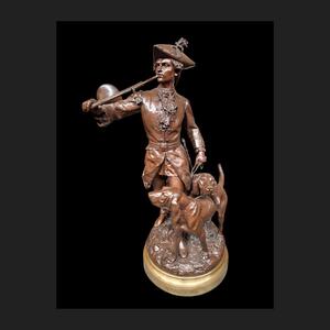 High quality Bronze statue Moreau-Lecourtier.