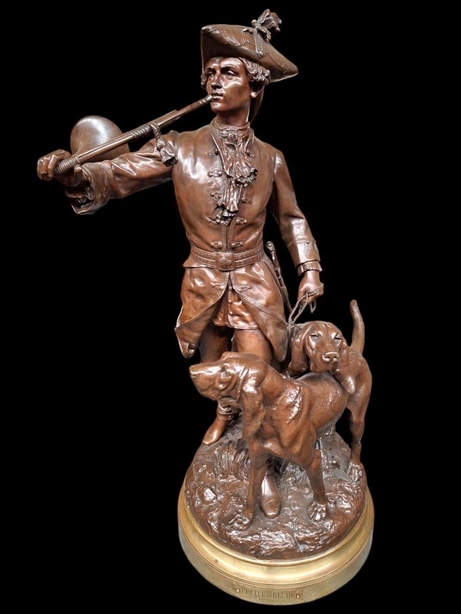 High quality Bronze statue Moreau-Lecourtier.