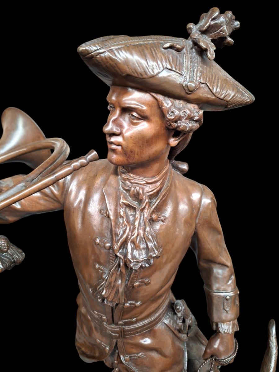 High quality Bronze statue Moreau-Lecourtier.