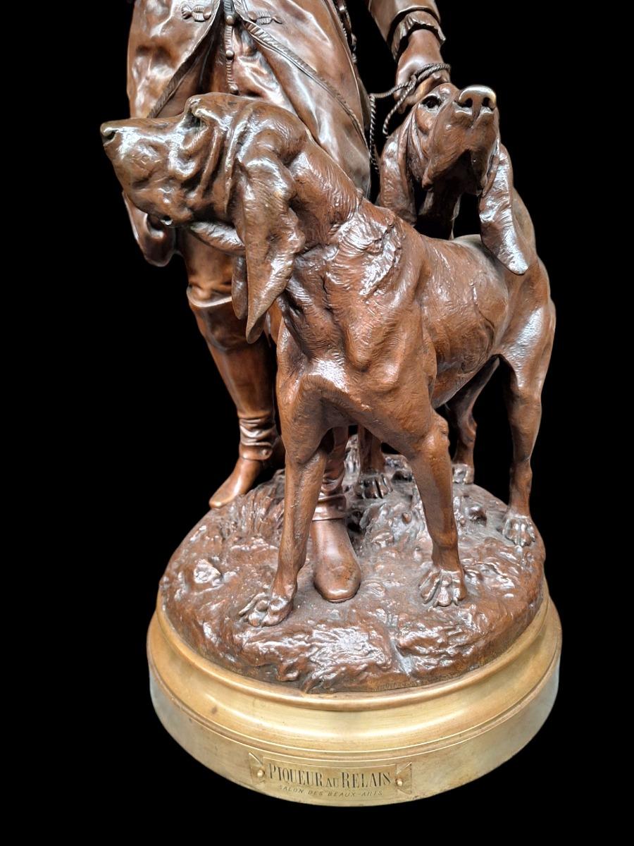 High quality Bronze statue Moreau-Lecourtier.