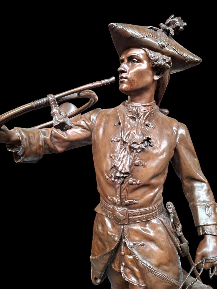 High quality Bronze statue Moreau-Lecourtier.