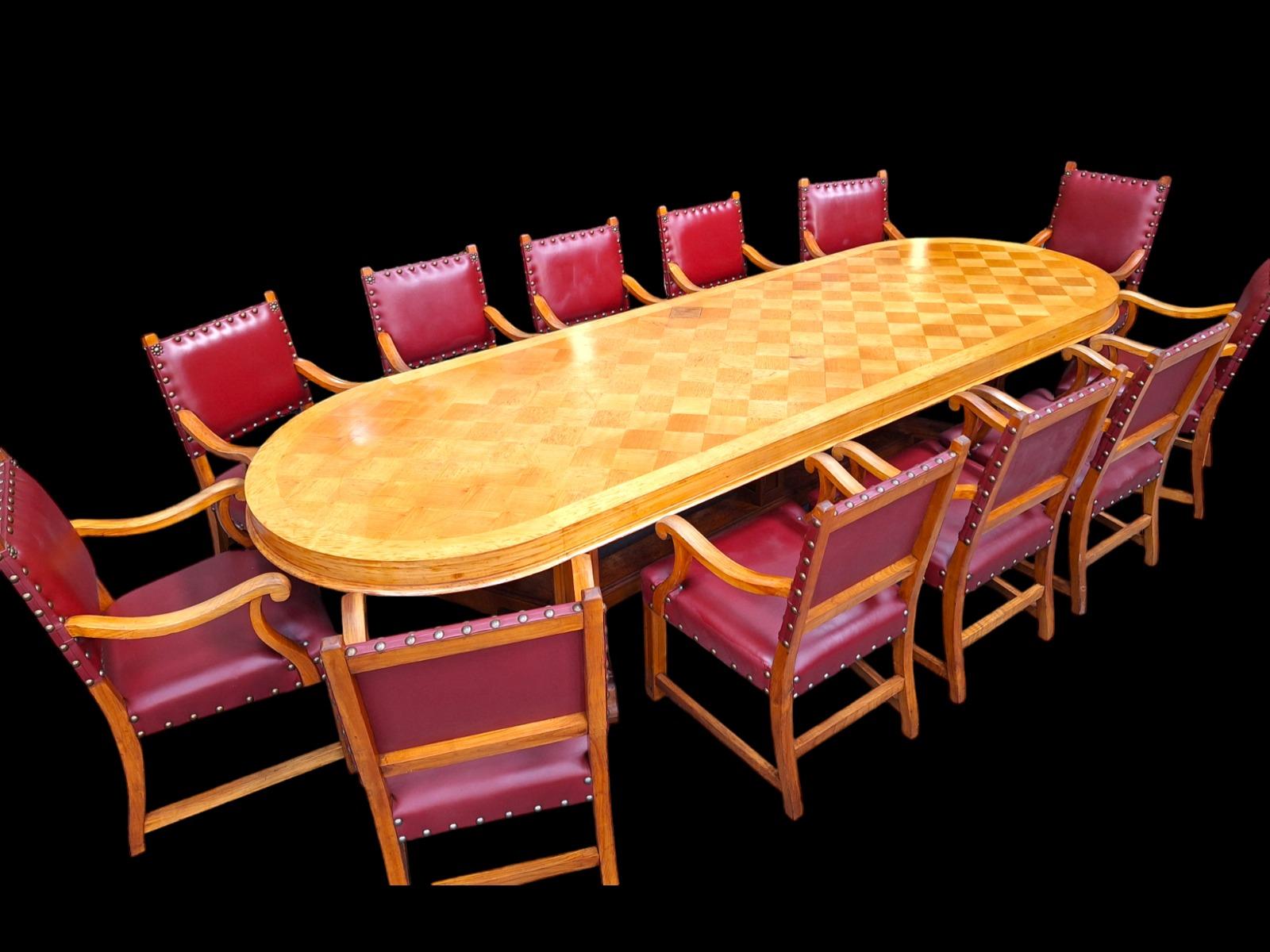 Large conference table