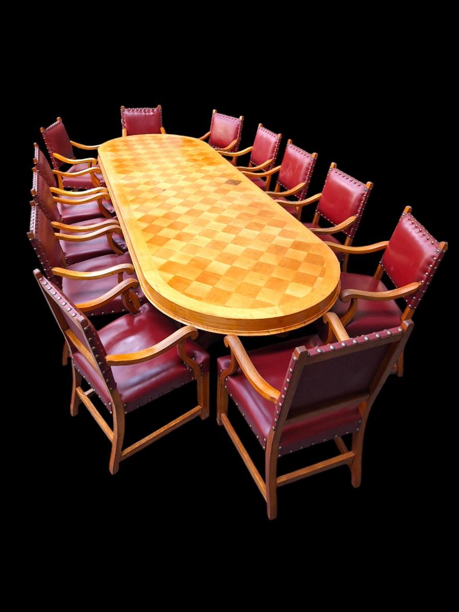 Large conference table