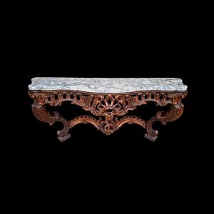 Louis XV style console.