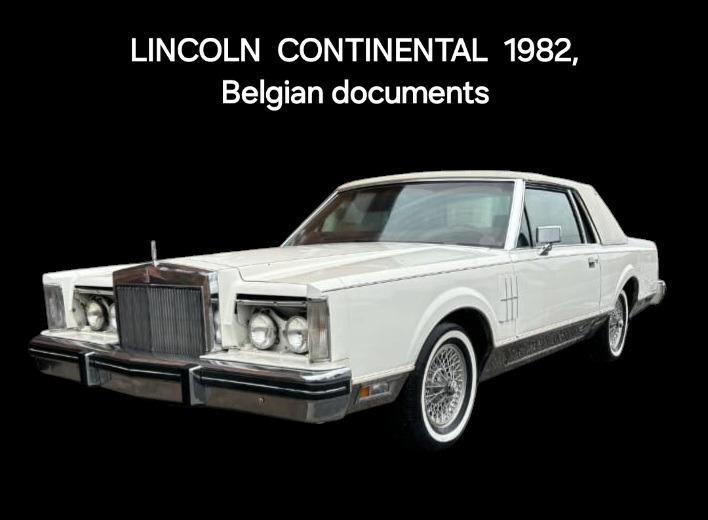 Oldtimer  LINCOLN  CONTINENTAL 1987